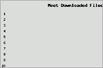 Most Downloaded Files, click here to see large picture.