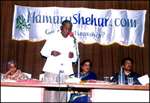N. Prabhakar, MD, Tulaman Industries, speaking at the function, click here to see large picture.