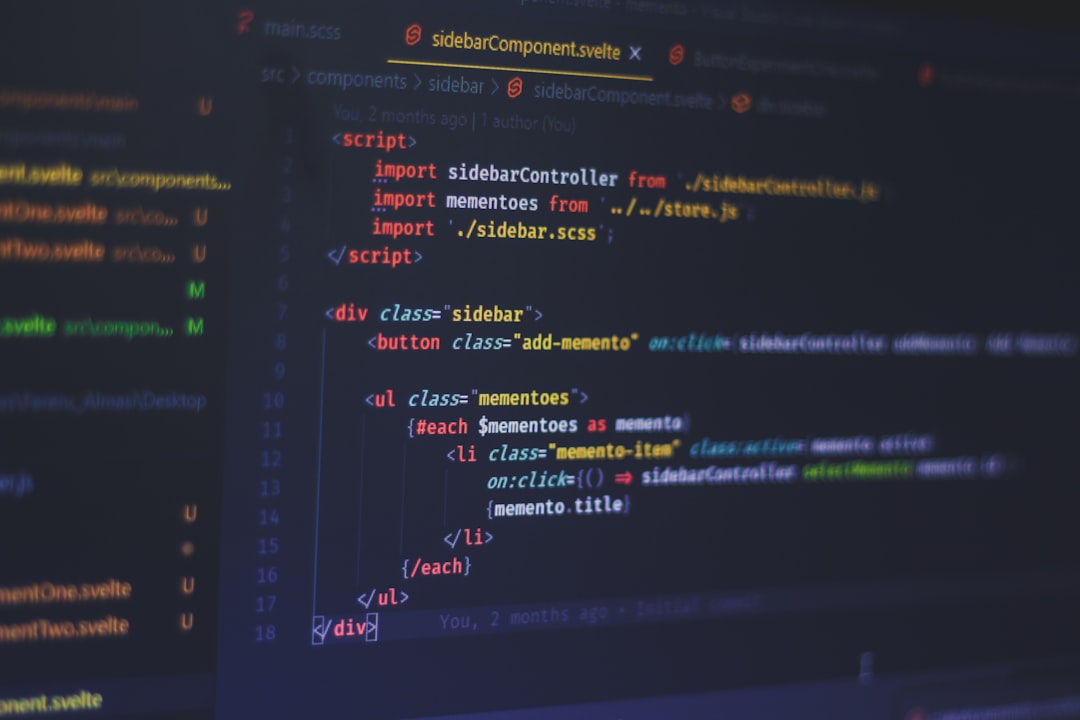 Svelte code example